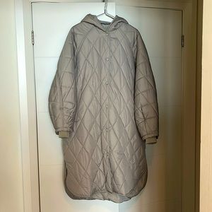 Oversized Quilted Zara Coat